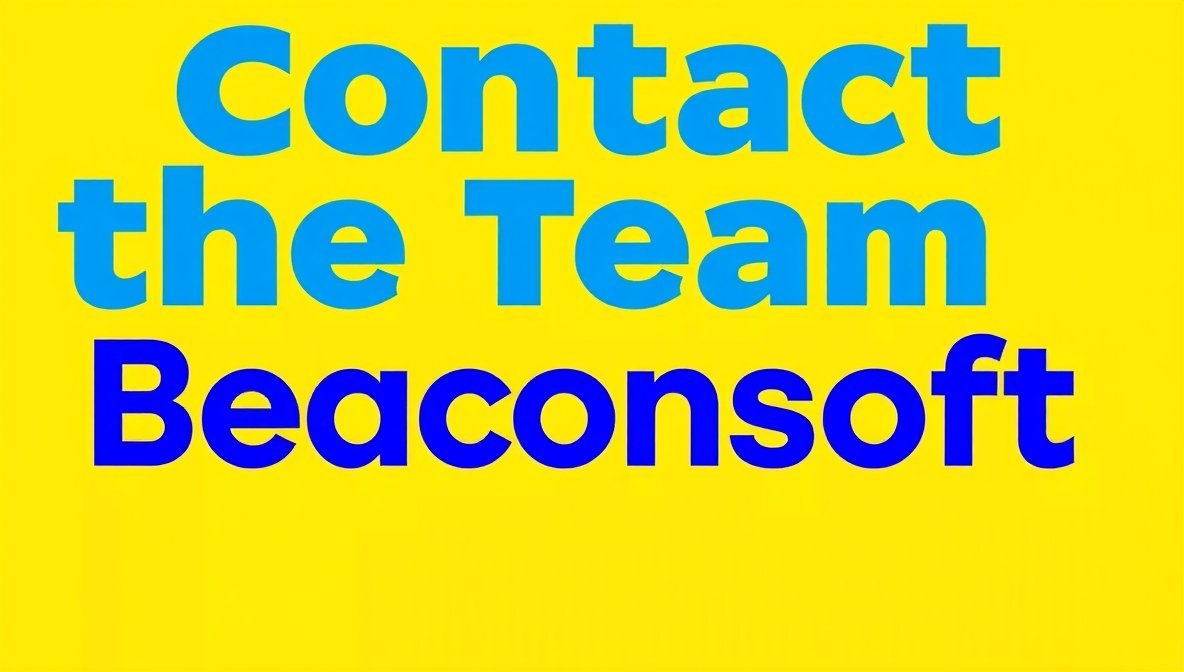 contact the team beaconsoft